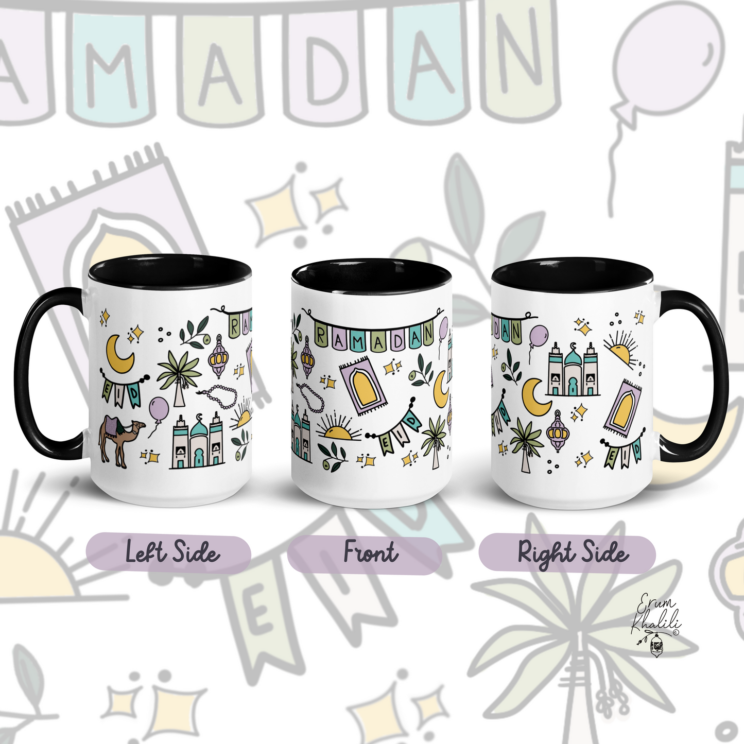 Whimsical Ramadan and Eid Mug | Free Shipping