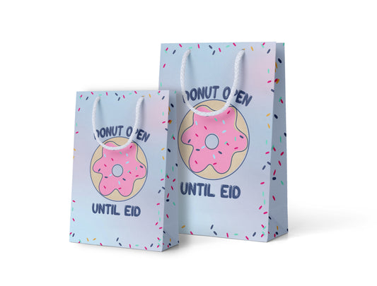 Donut Open Until Eid Gift Bag