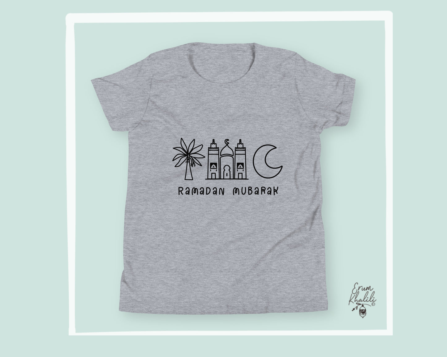 Ramadan Mubarak T Shirt | Toddler and Youth