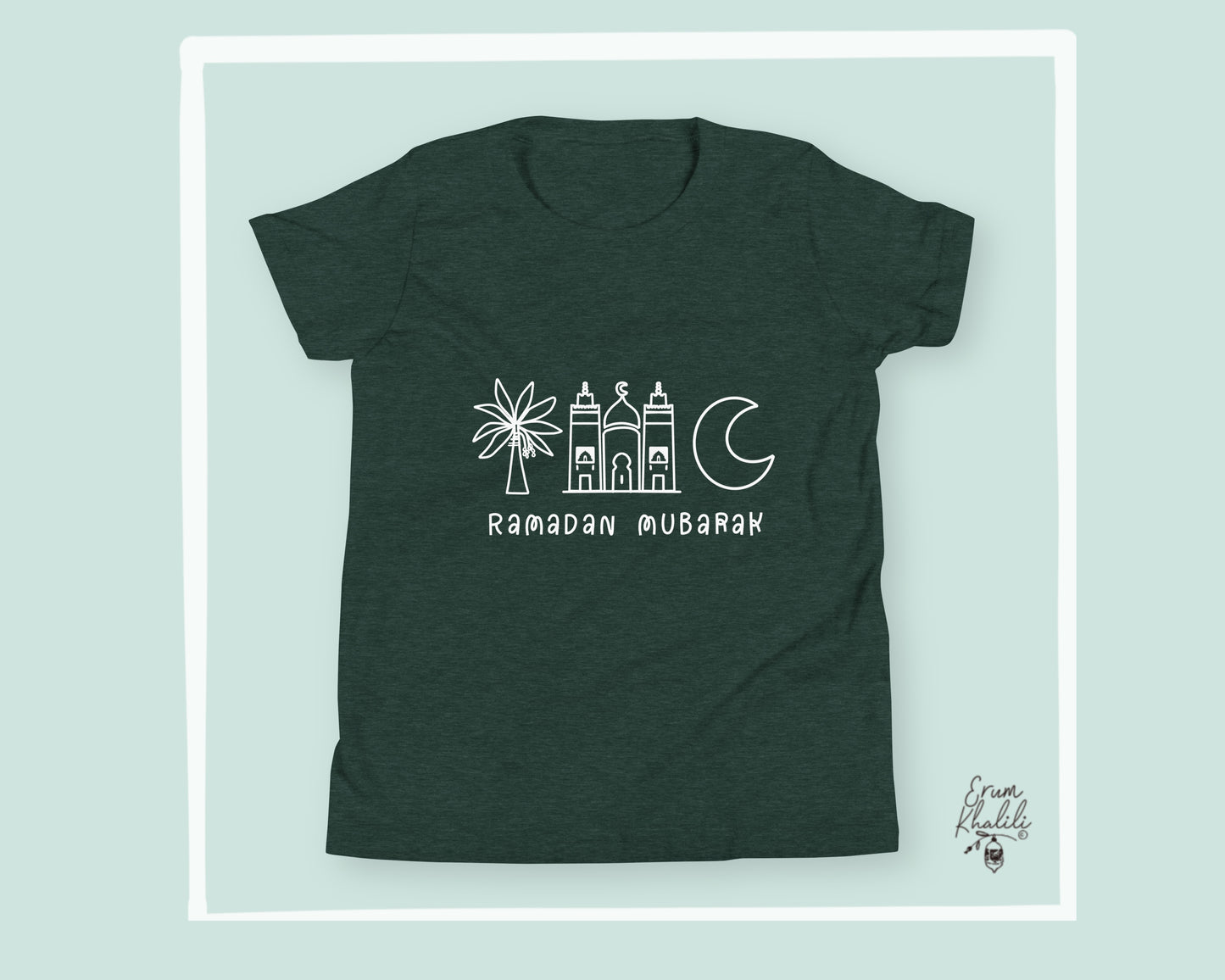 Ramadan Mubarak T Shirt | Toddler and Youth