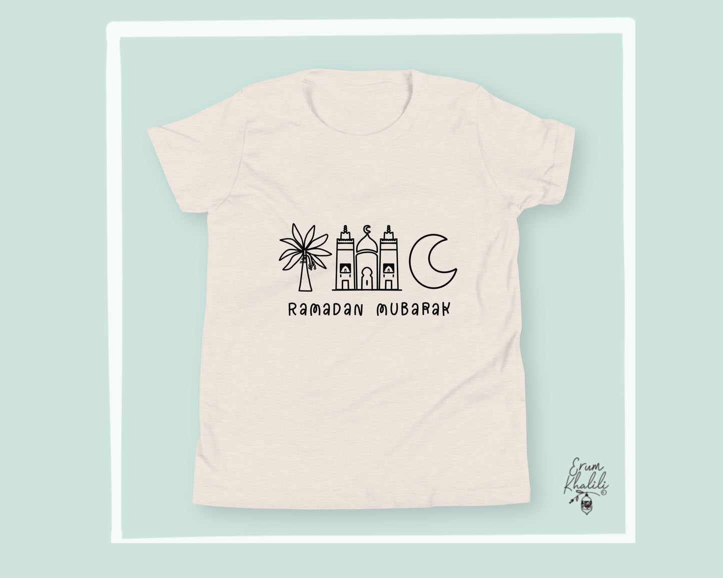 Ramadan Mubarak T Shirt | Toddler and Youth
