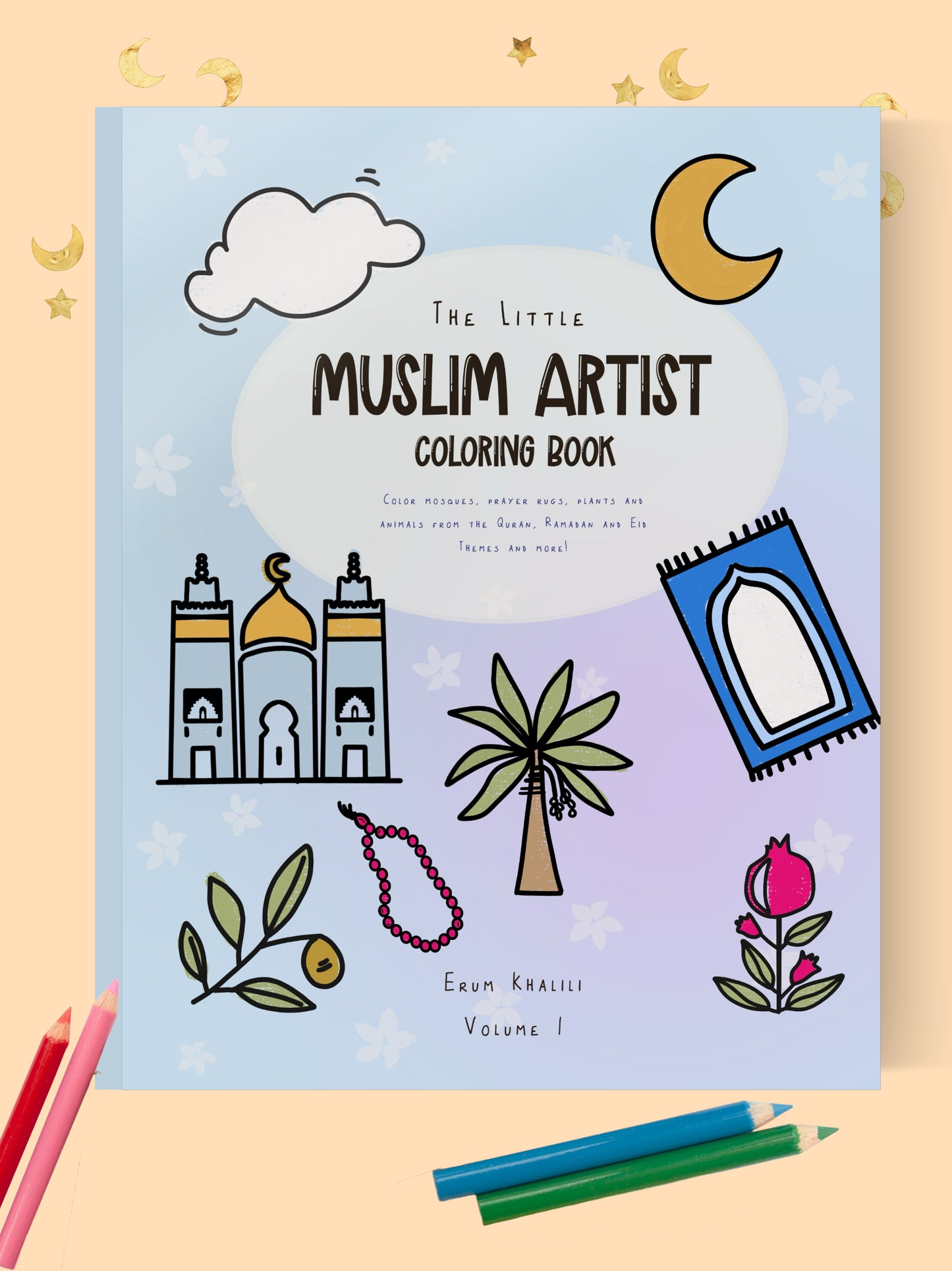 Pre Order Coloring Book - The Little Muslim Artist