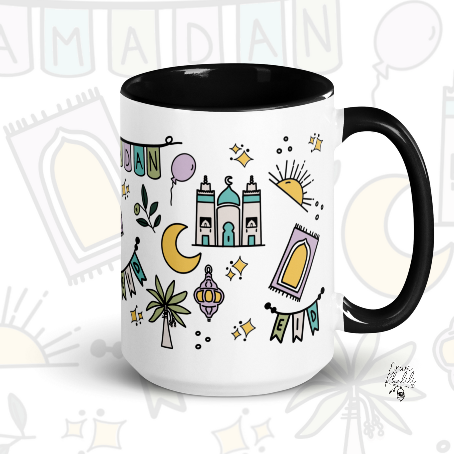 Whimsical Ramadan and Eid Mug | Free Shipping