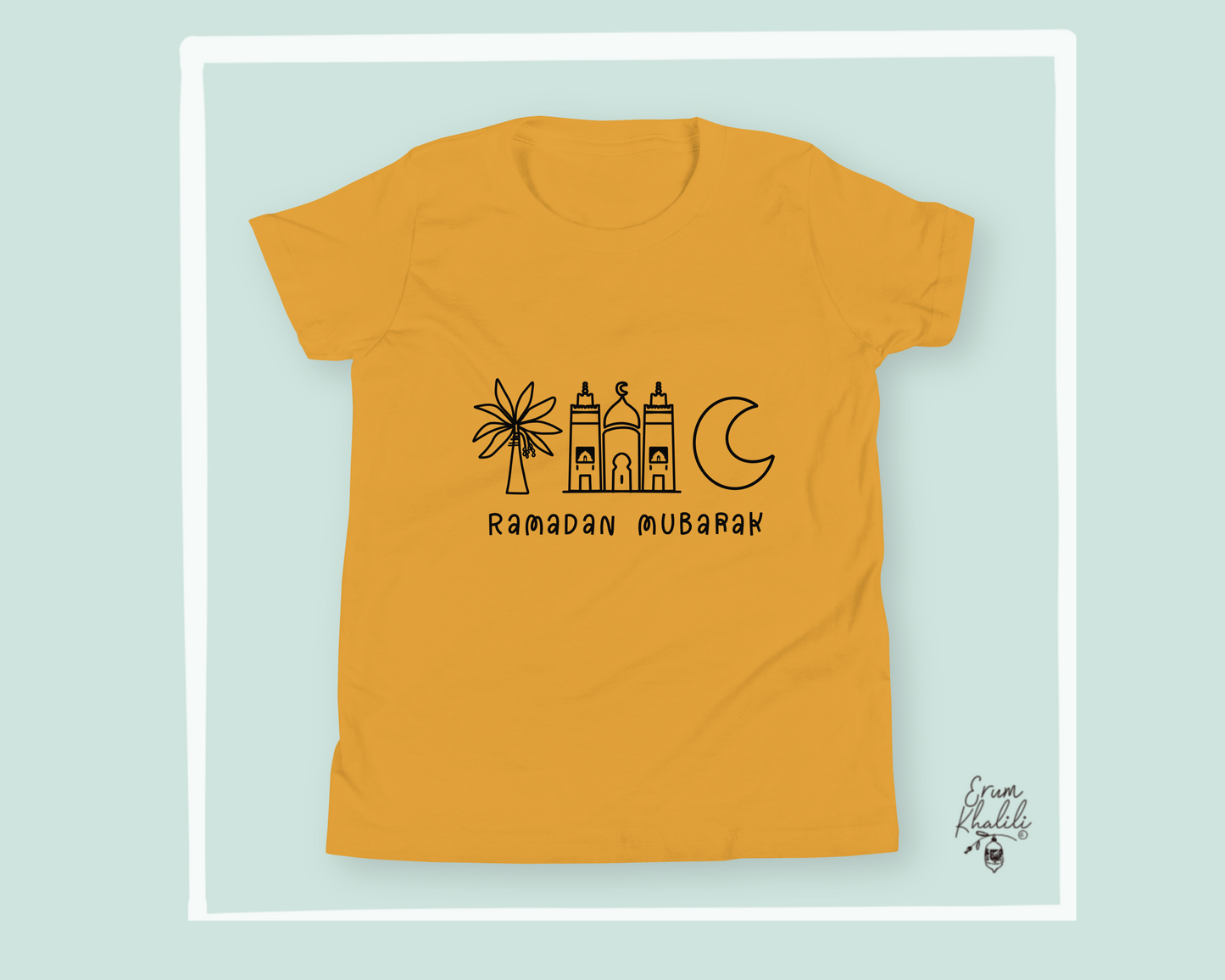 Ramadan Mubarak T Shirt | Toddler and Youth