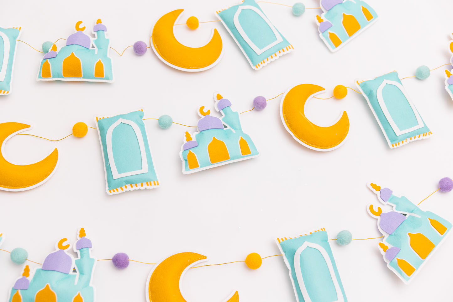 Ramadan and Eid Felt Banner