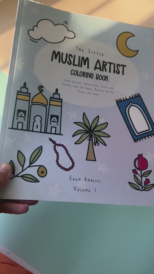 Pre Order Coloring Book - The Little Muslim Artist