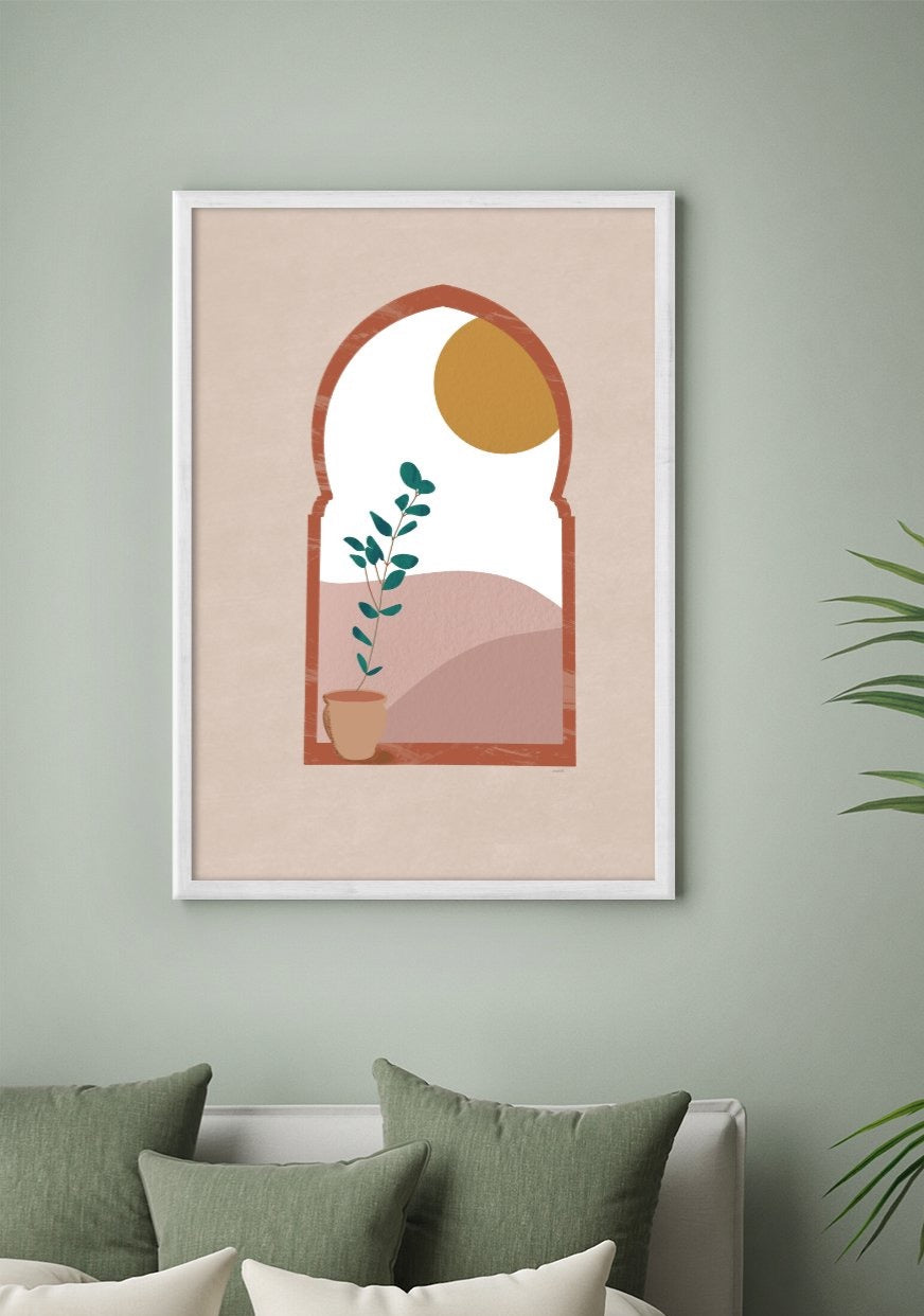Desert Window - Art Print