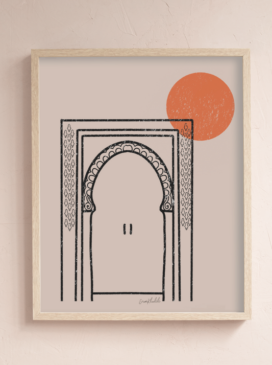 Door to Marrakesh - Art Print