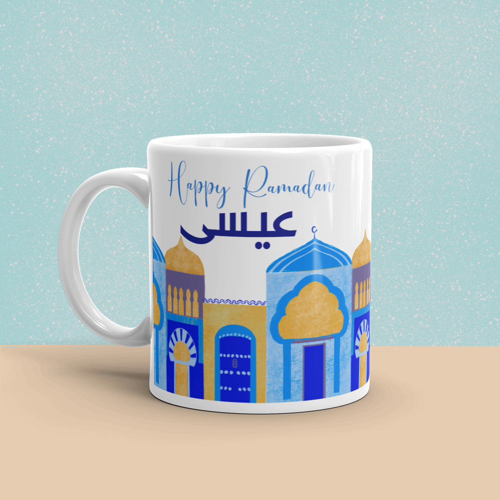 Personalized Arabic Name Mug | Happy Ramadan