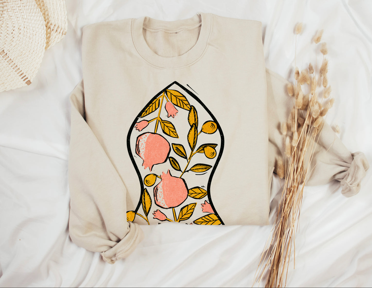 Pom and Olive Sandala - Crewneck Sweatshirt