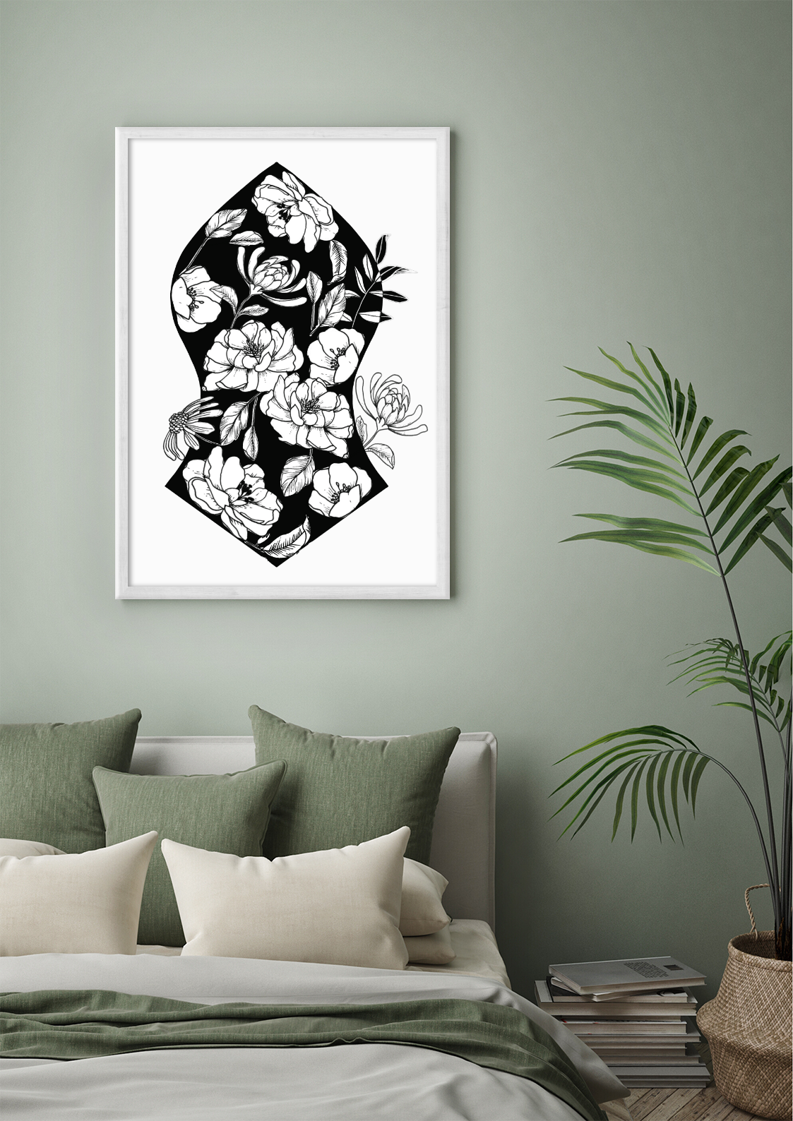 The Blessed Sandals - Art Print