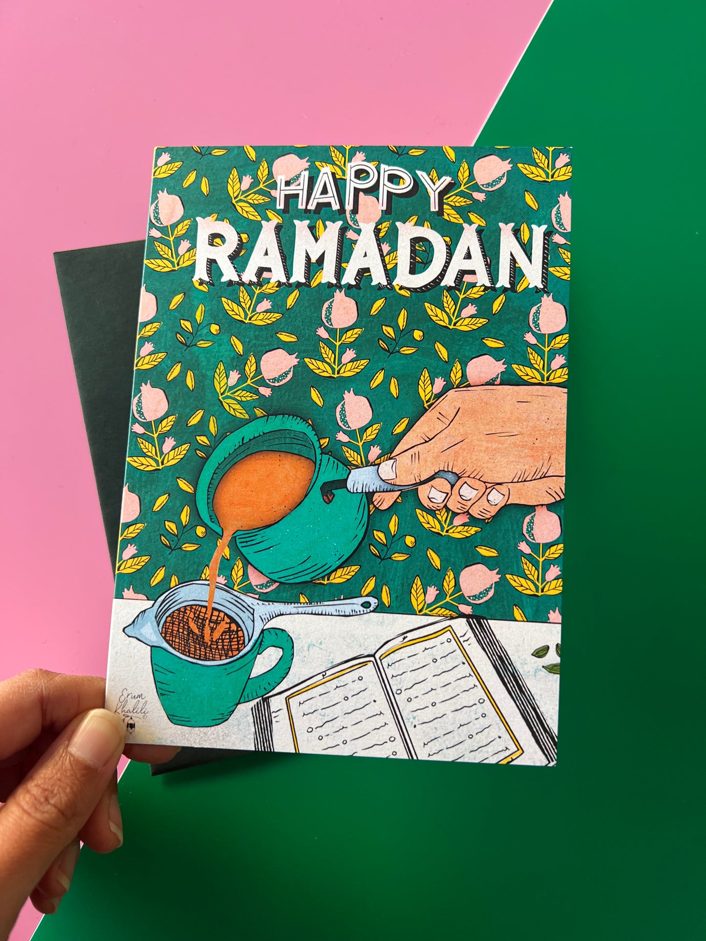 Ramadan Nights - 5X7 Greeting Cards with Envelope