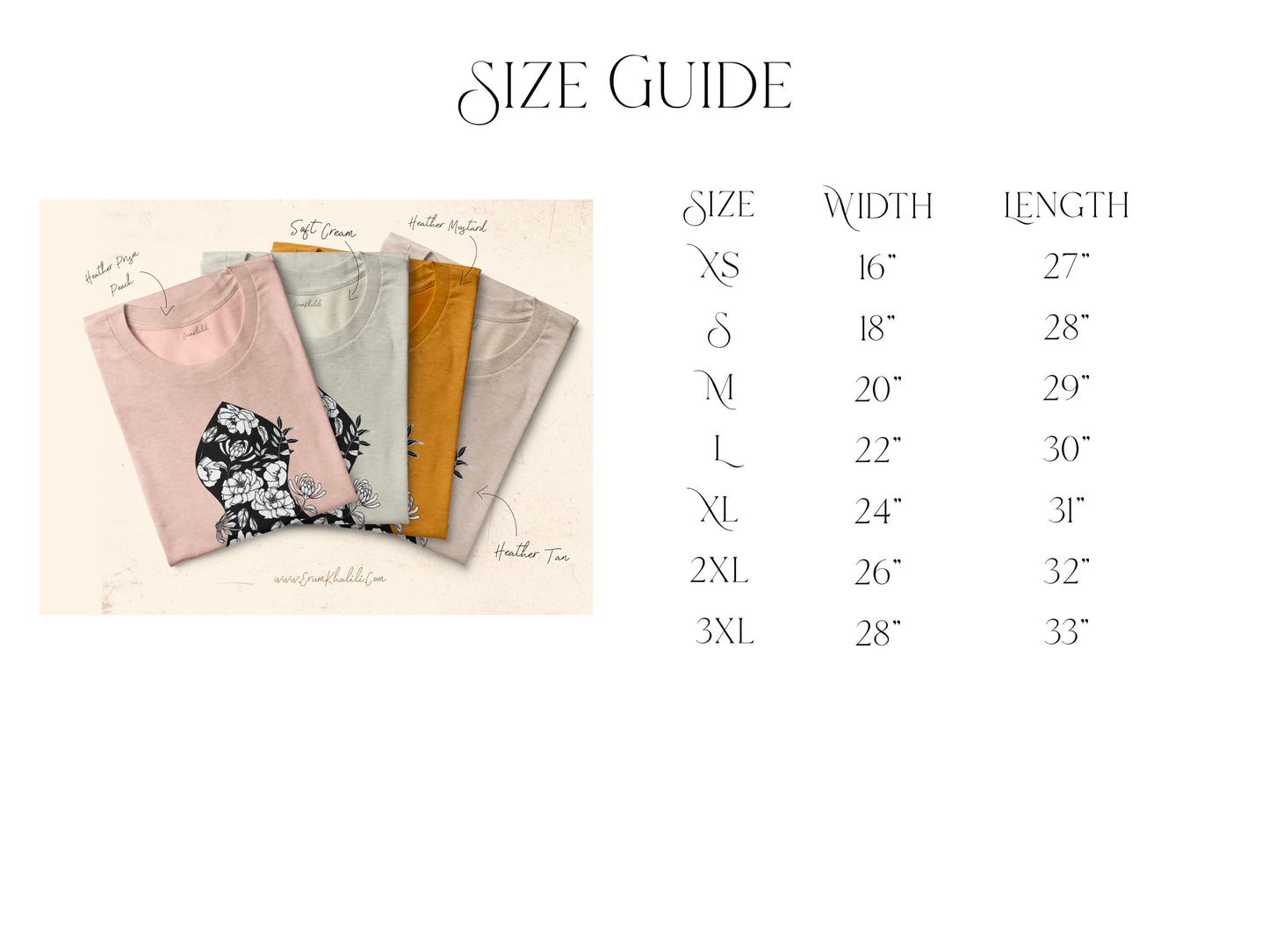 Various Colors Floral Sandala - T-Shirt