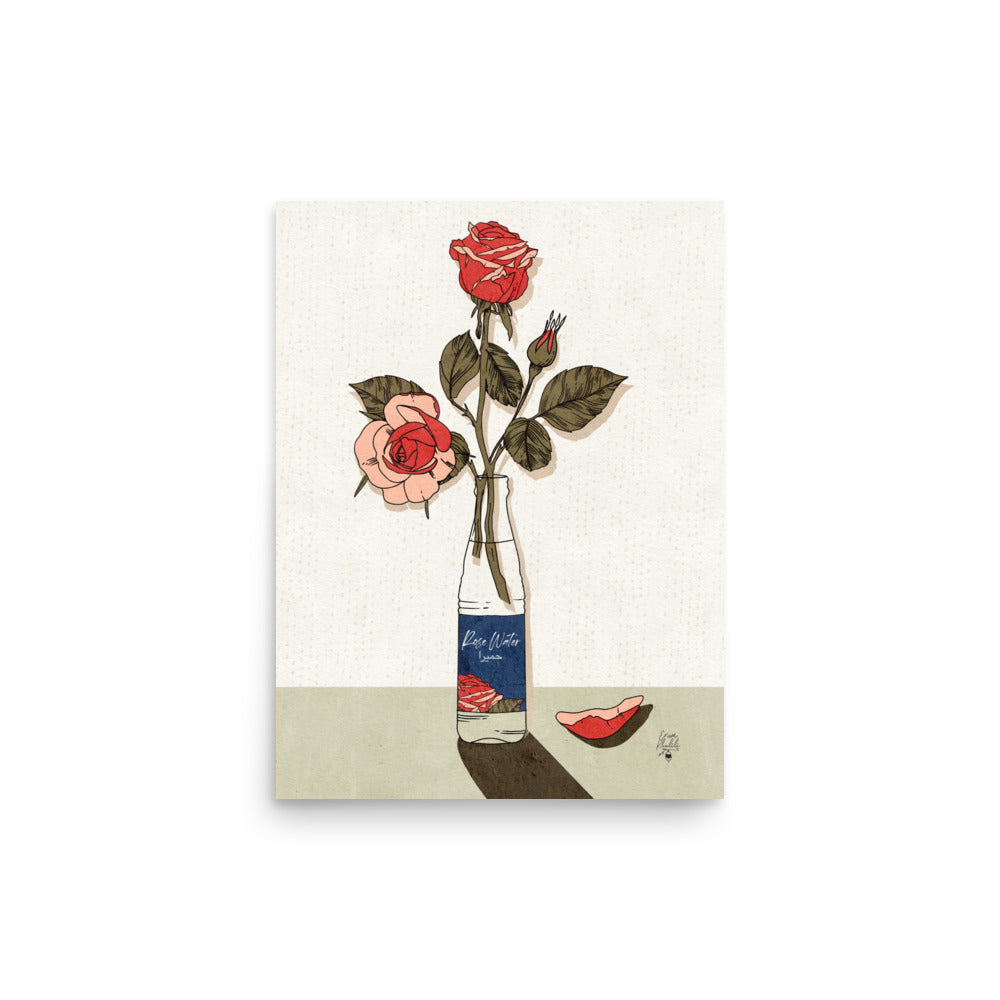 Humaira’s Roses - Wall Art Print