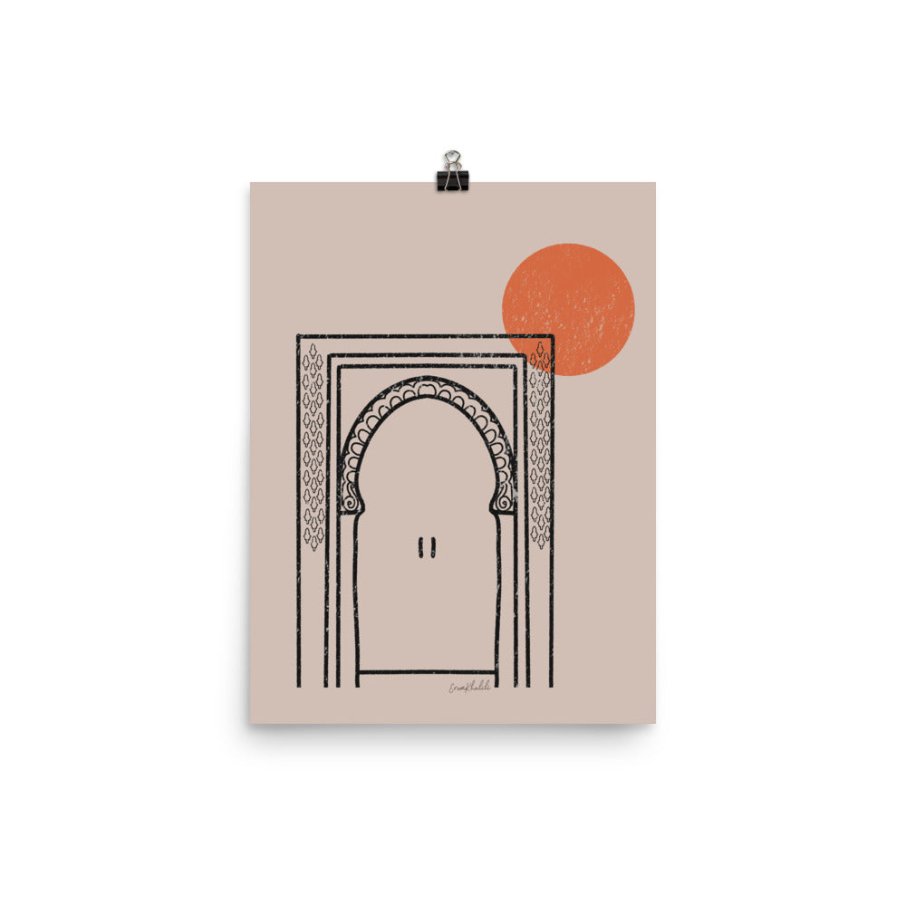 Door to Marrakesh - Art Print