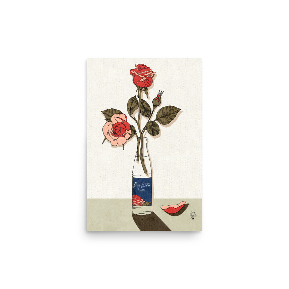 Humaira’s Roses - Wall Art Print