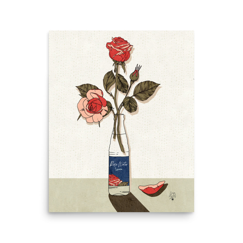 Humaira’s Roses - Wall Art Print