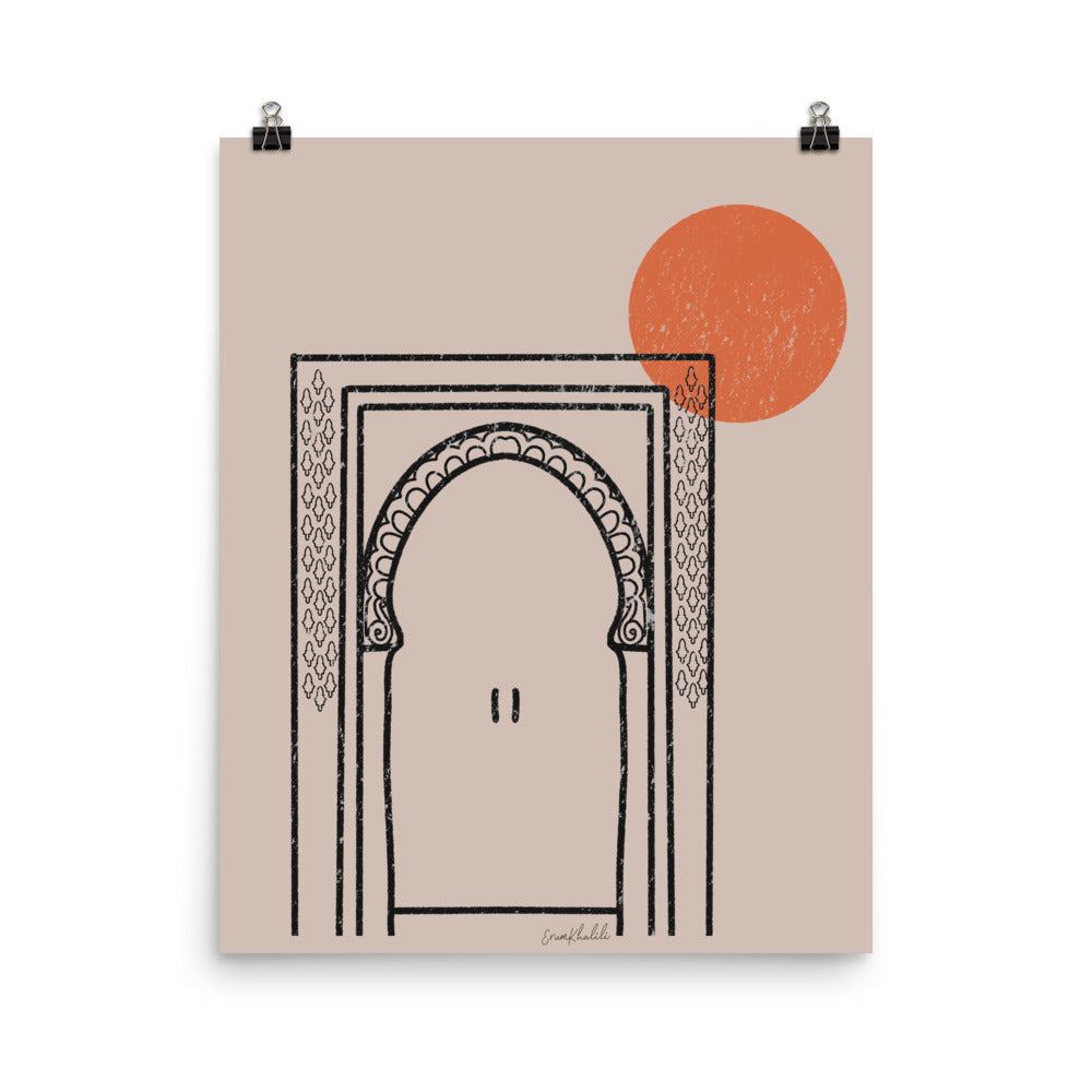 Door to Marrakesh - Art Print