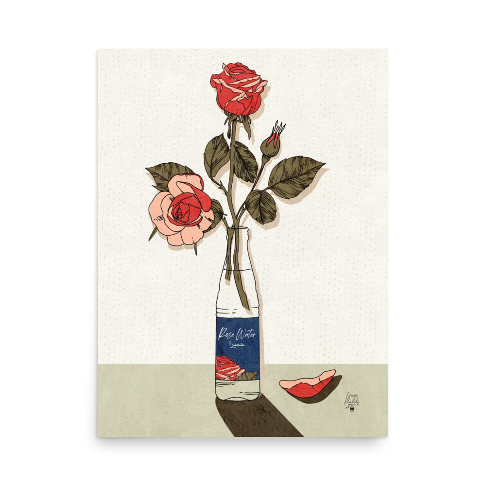 Humaira’s Roses - Wall Art Print