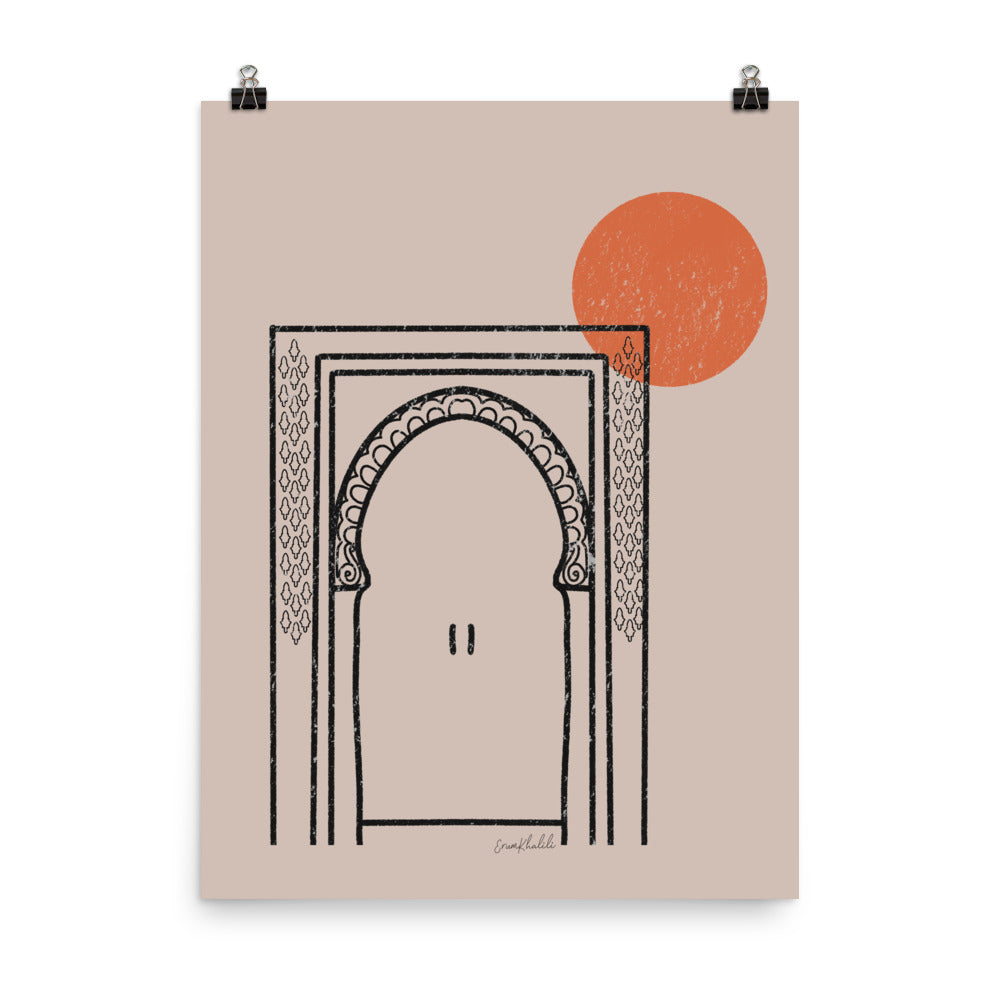 Door to Marrakesh - Art Print