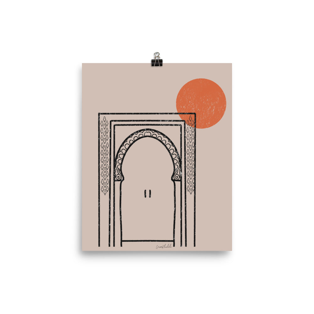 Door to Marrakesh - Art Print