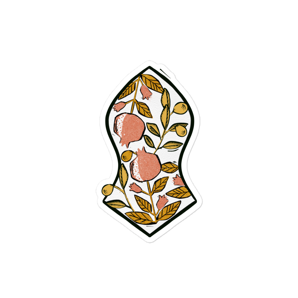 Pom and Olive Sandala - Kiss Cut Stickers