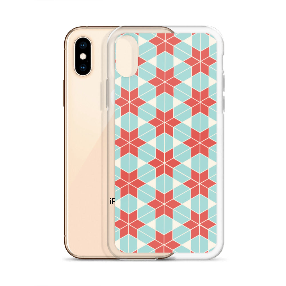 Retro Islamic Geometric Print - iPhone Case