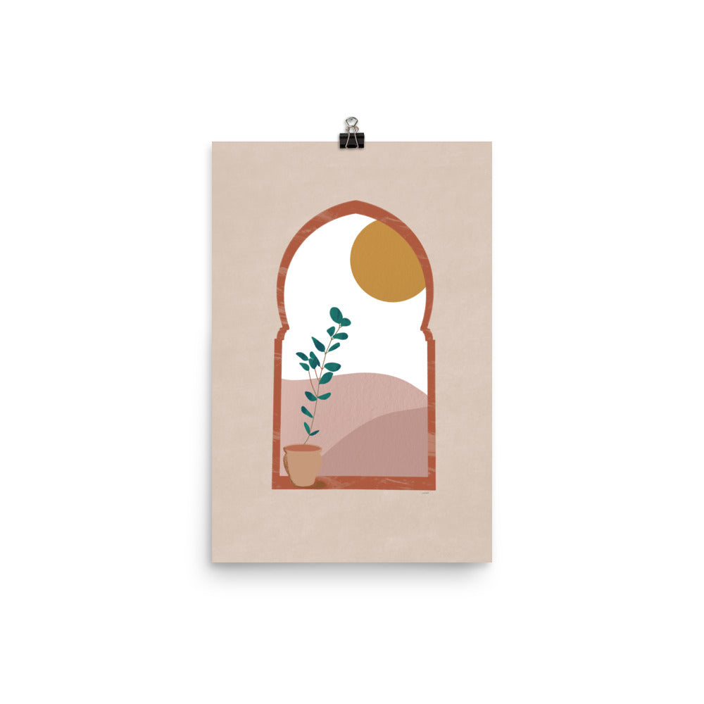 Desert Window - Art Print