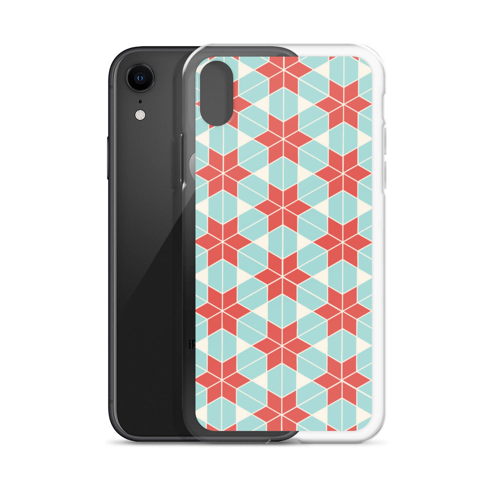 Retro Islamic Geometric Print - iPhone Case