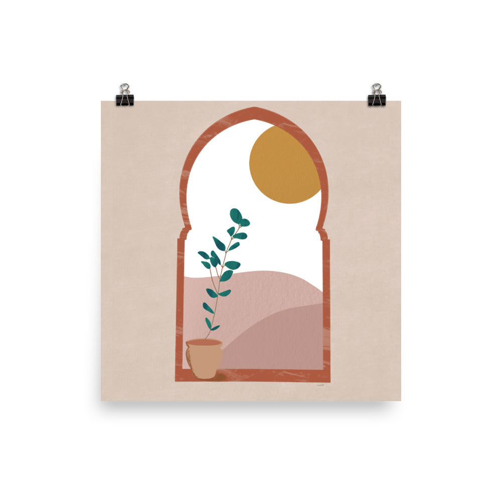 Desert Window - Art Print
