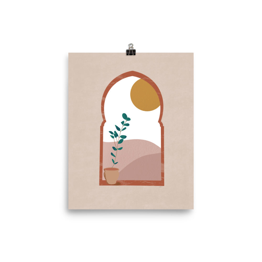 Desert Window - Art Print