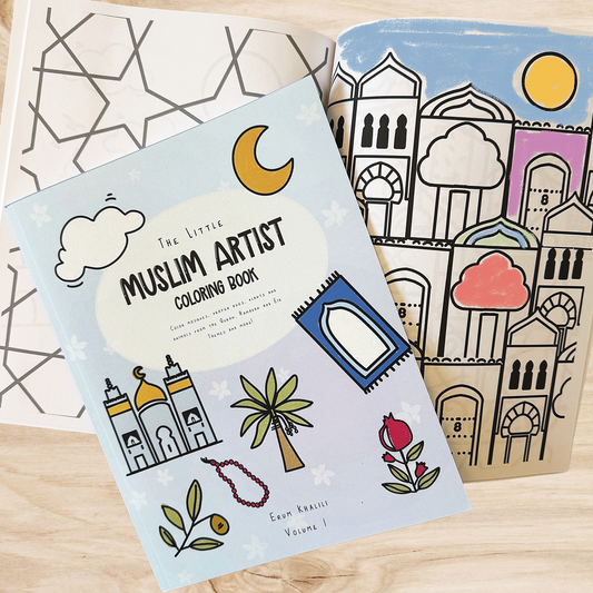 Coloring Book - The Little Muslim Artist