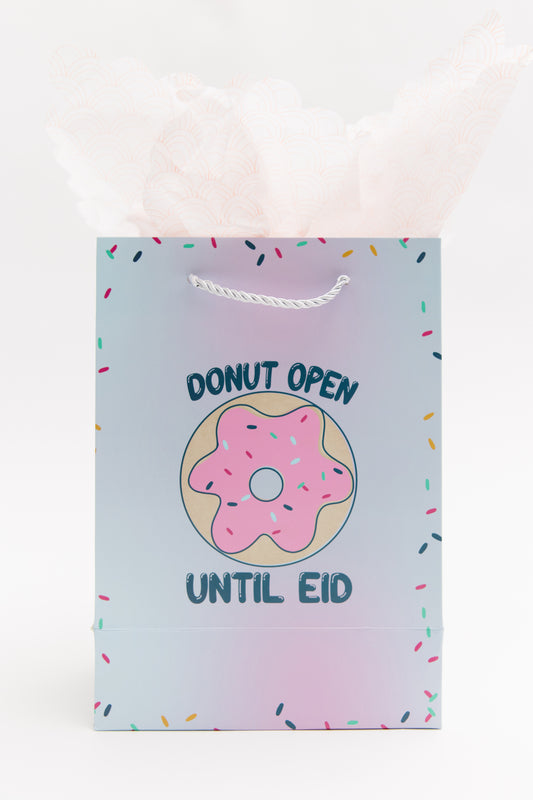 Donut Open Until Eid Gift Bag