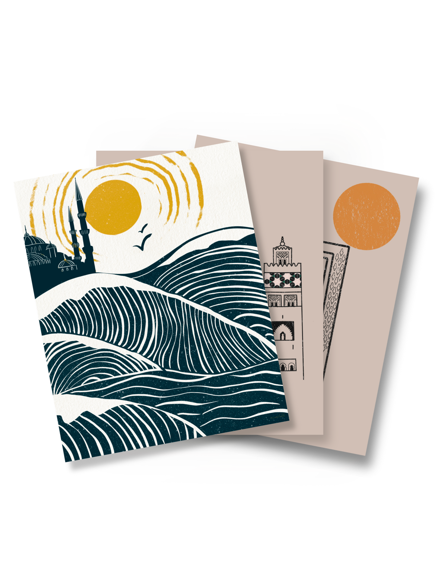 3 pack - Fine Art Print Bundle - 8X10 Inches