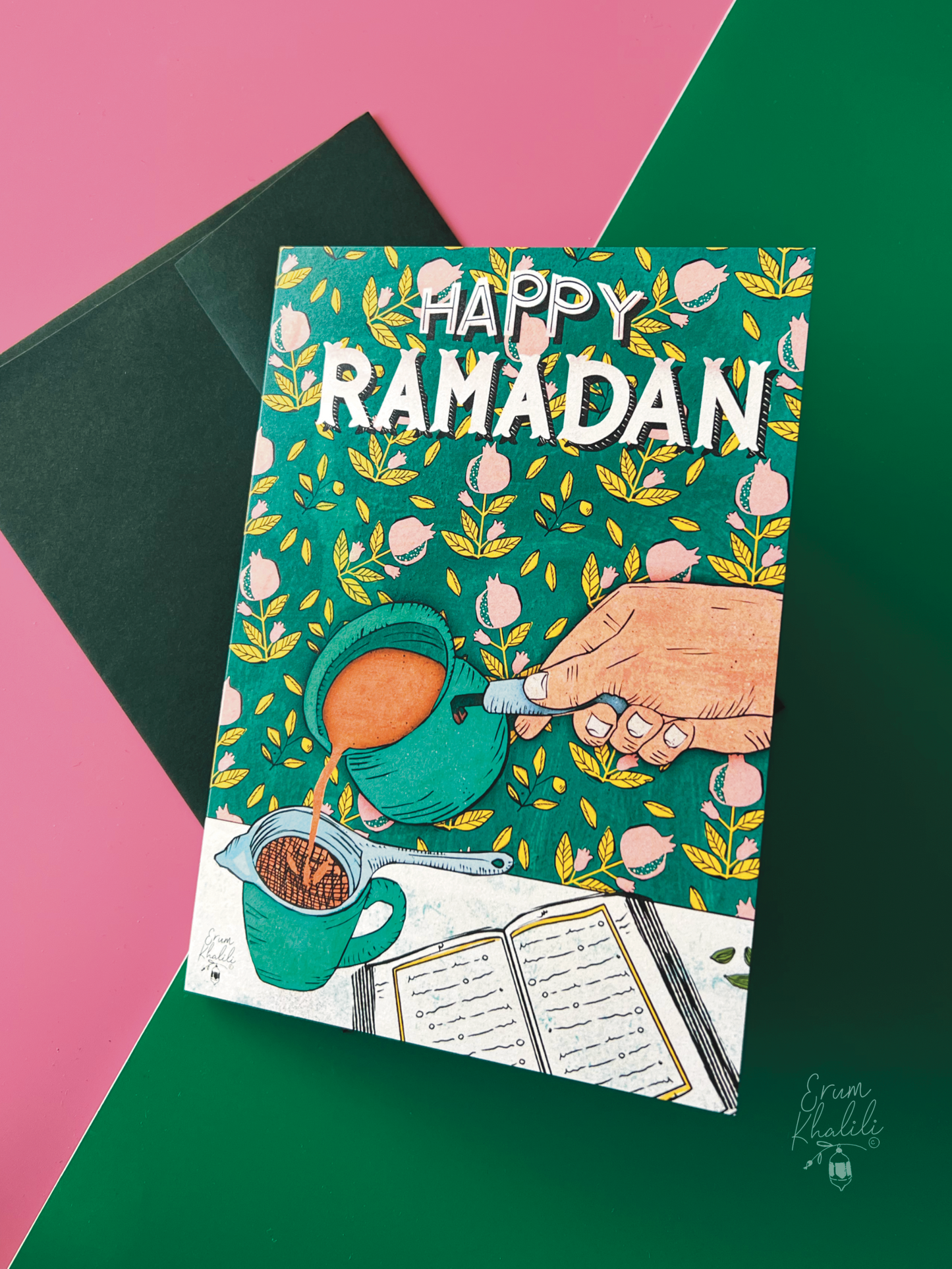 Ramadan Nights - 5X7 Greeting Cards with Envelope