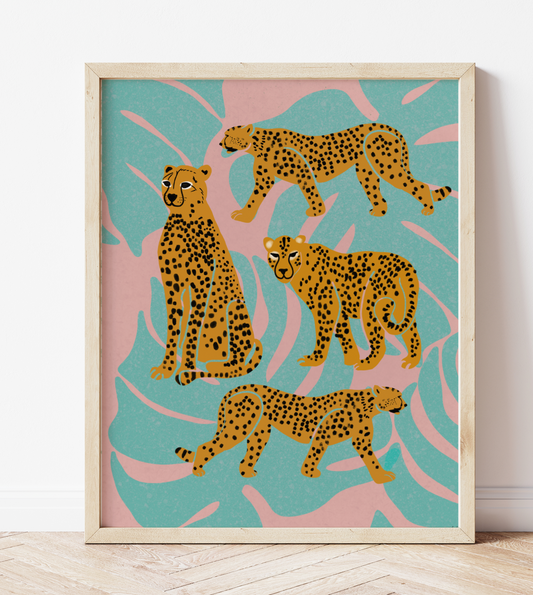 Cheetahs - Wall Art Print
