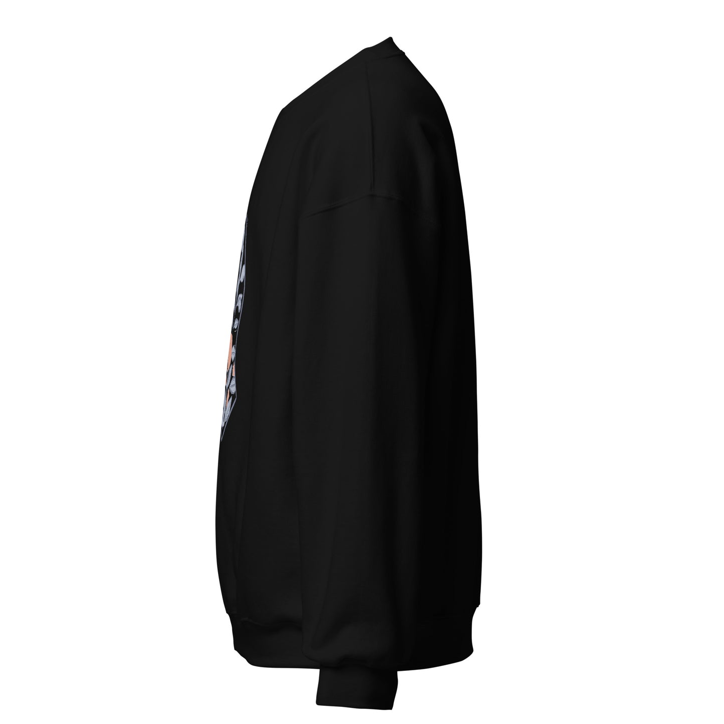 Pom and Olive Sandala - Crewneck Sweatshirt in Black