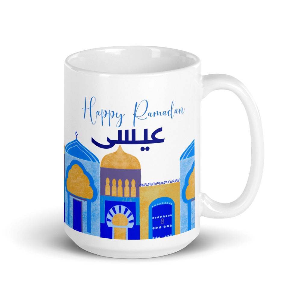 Personalized Arabic Name Mug | Happy Ramadan